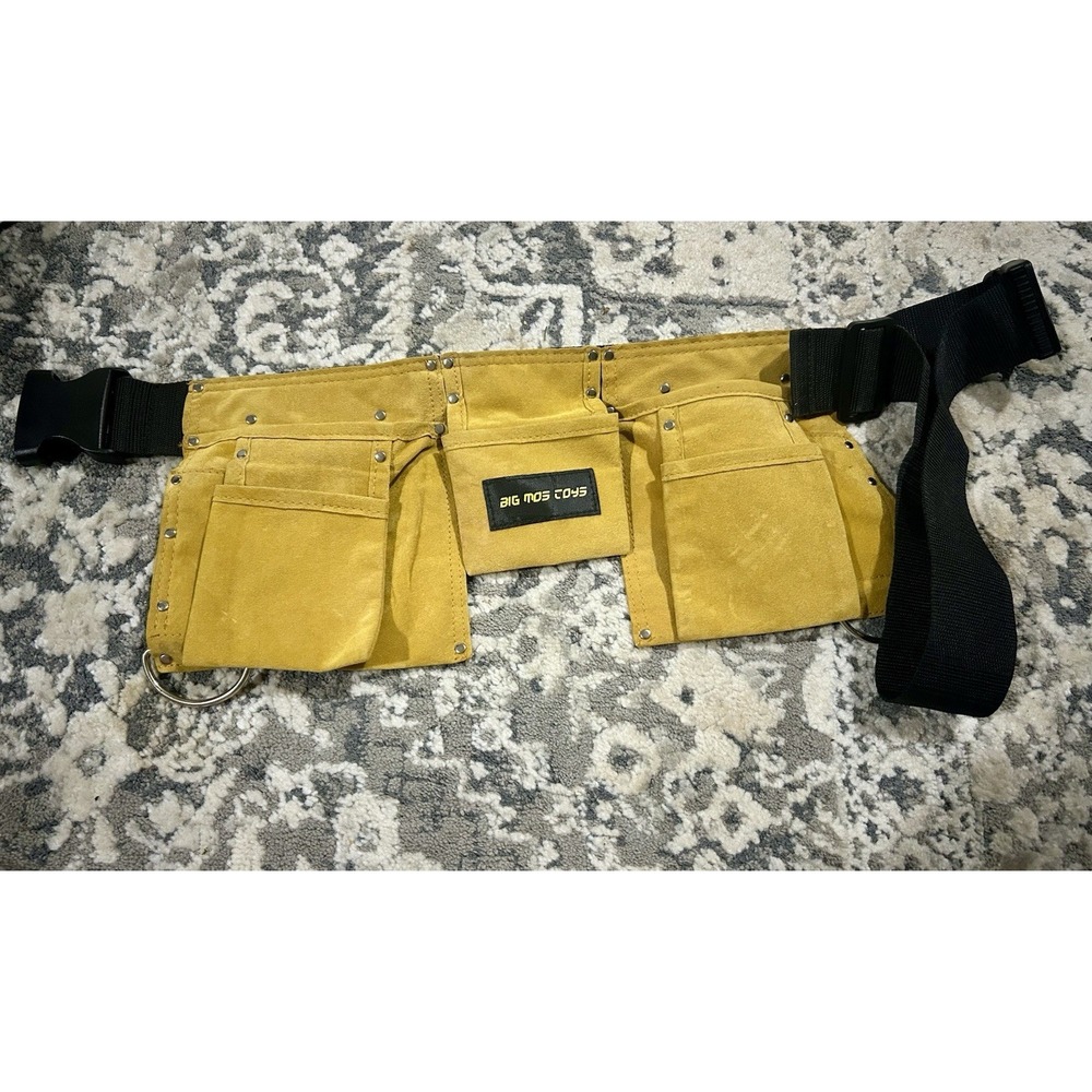 Big Mos Toys Tool Belt‎ for Kids Adjustable
